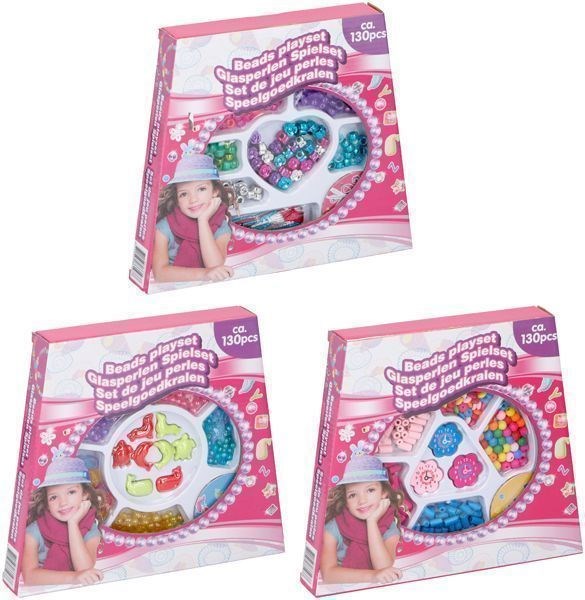 SET joyas con cuentas ca.130pc Eddy juguetes 3ass