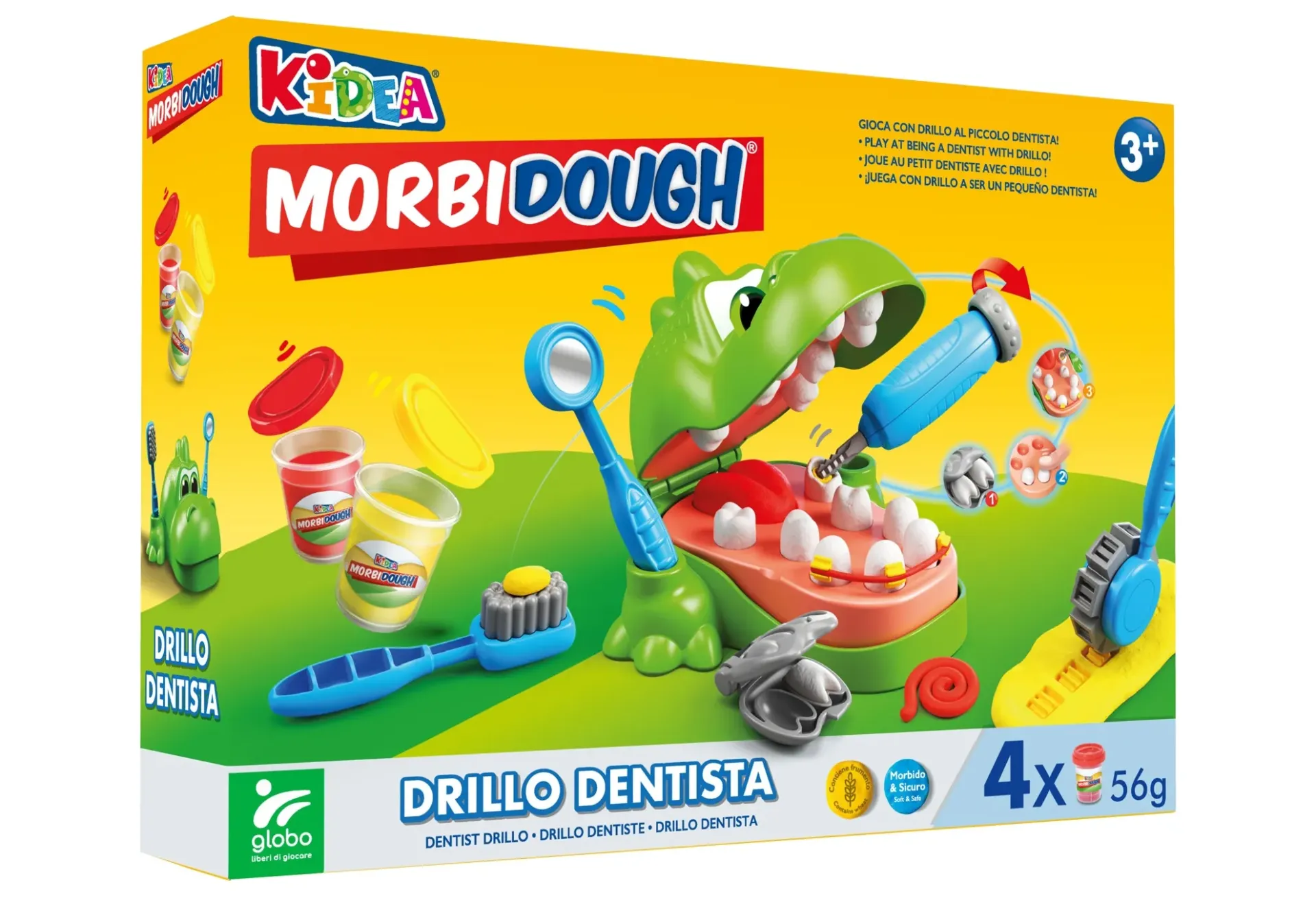 [40871] KIDEA COCODRILO MUELAS 4X56GR