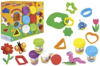 [40836] PLASTI.GEOMETRIC SET 6X56GR C/6 FORMAS