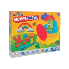PLASTILINA PELUQUERÍA 5X85g C/ACCES.