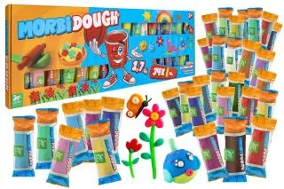 [42166] PLASTILINA 34X50GR (1,70KG) 17COL SURT