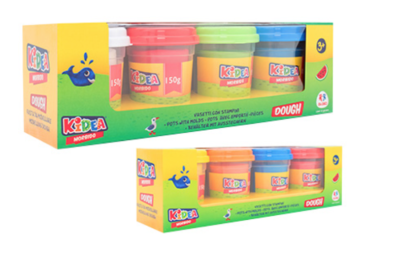 PLAY DOUGH 4 X 150grs 2ASST