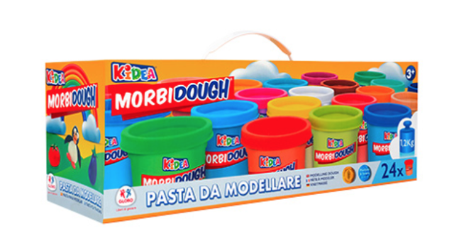 BOTES PLASTILINA 24X50GR. 24COL.