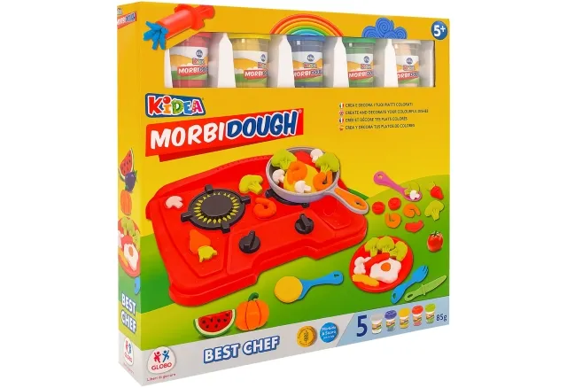 [39033] SET PLASTILINA COCINILLA C/ACCES.5X85GR