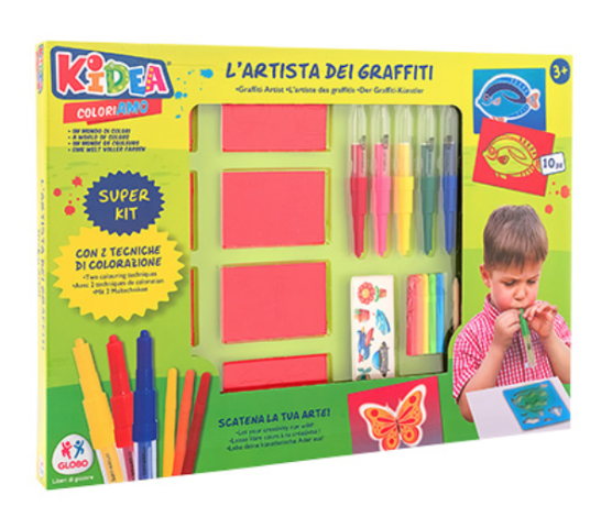 CREA DIBUJO CON ROTULADORES PARA SOPLAR