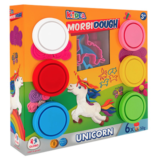 CREA UNICORNIO CON PLASTILINAS 6X50GRS C/ACC