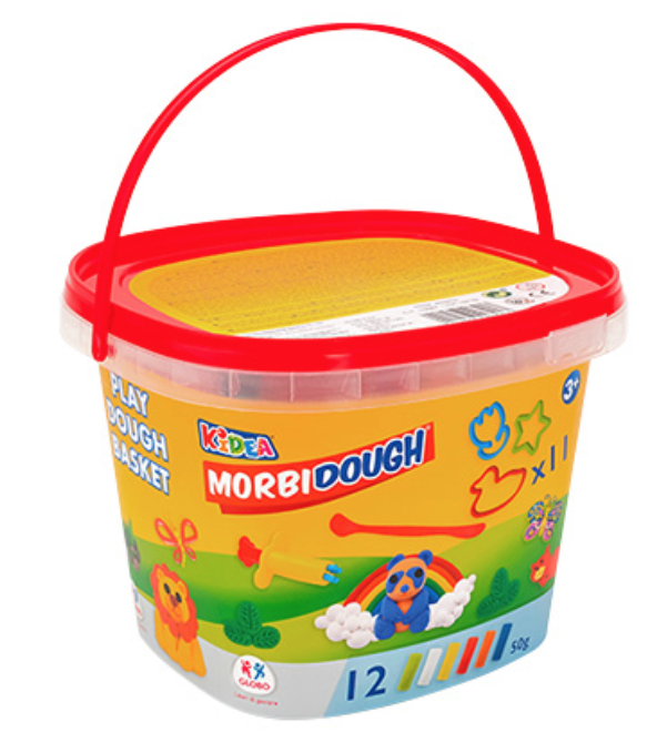 CUBO DE PLASTILINAS 12X50g W/ACCESSORIES