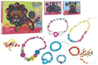 [42112] CUENTAS PLASTICAS Y MADERA JOYAS 3 DIST.