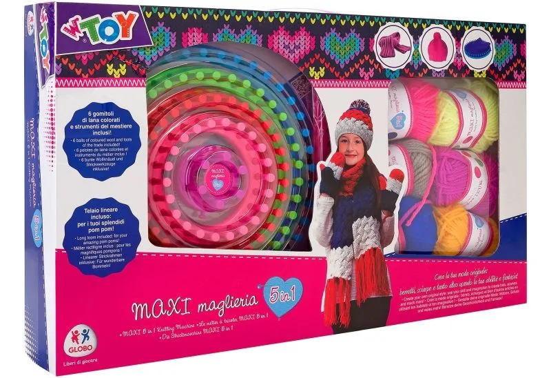 [38272] KNITTING MACHINE 5 IN 1