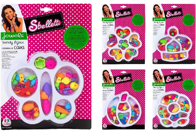BOLAS DE PLASTICO PARA PULSERAS 50 PZ SBELLETI
