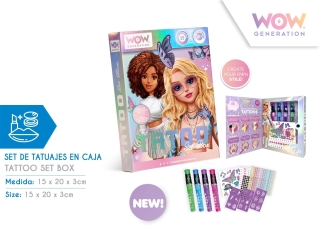 KIT TATUAJE EN CDU WOW GENERATION