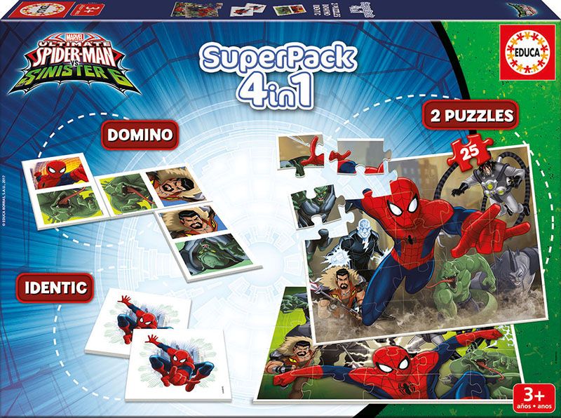 EDUCA® SUPERPACK SPIDERMAN