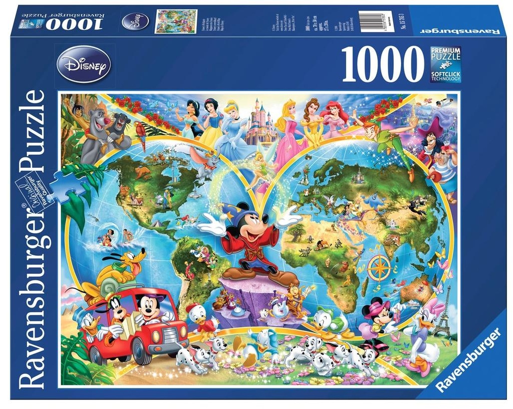 Mapamundi Disney
