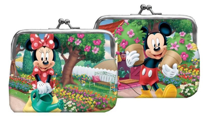 MONEDERO VINTAGE 11,5x7x2 CM. MICKEY & MINNIE