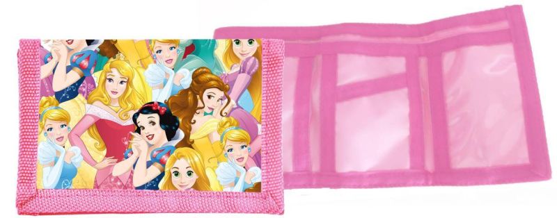 BILLETERO POLYESTER 11x8 CM. PRINCESAS DISNEY
