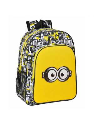 MOCHILA DE 33 CM ADAPT.CARRO MINIONS