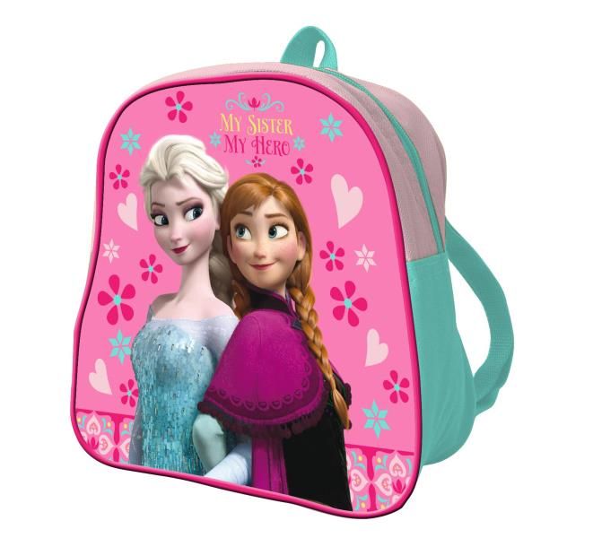 MOCHILA GUARDERIA 24X24X8CM. FROZEN