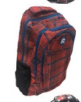 MOCHILA BAGGY ESTAMP.CUADROS ROJOS