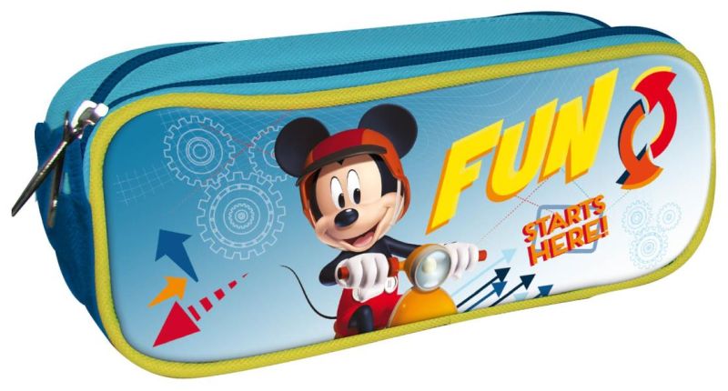 PORTATODO TRIPLE CREMAL.220X90X85MM. MICKEY