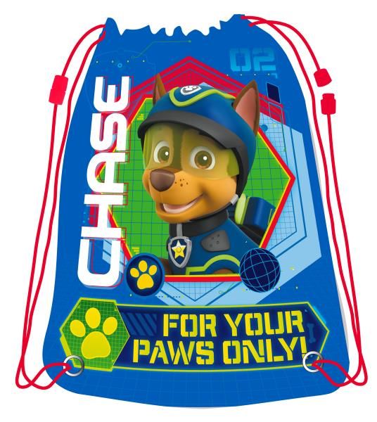 Saquito grande 33x44 cms. Paw Patrol