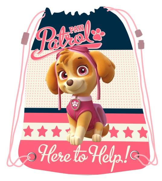 [AST3757] Saquito grande 33x44 cms. Paw Patrol Girl