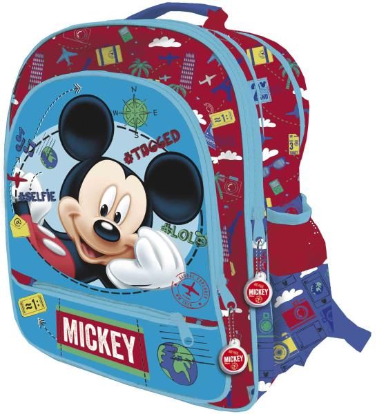 MOCHILA 4 CREMALLERAS MICKEY 2017