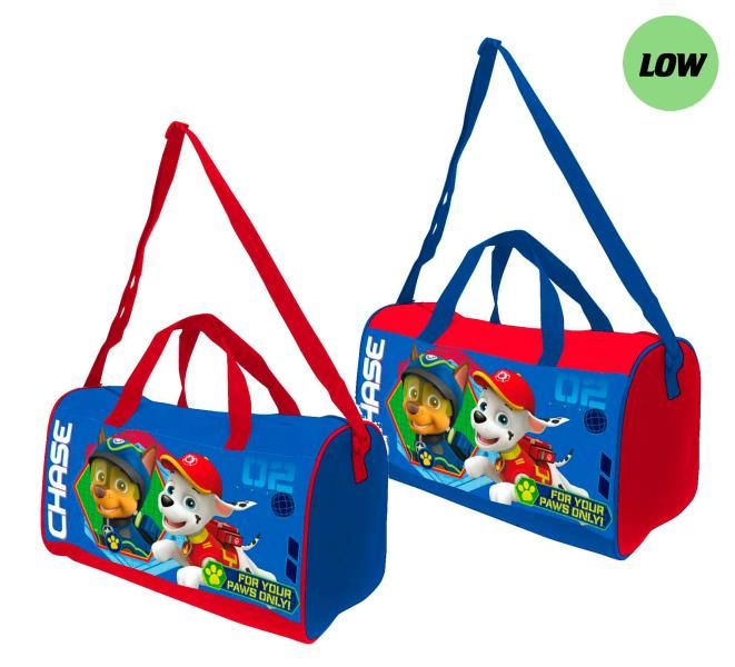 BOLSA DE DEPORTE 38X20X23 PAW PATROL