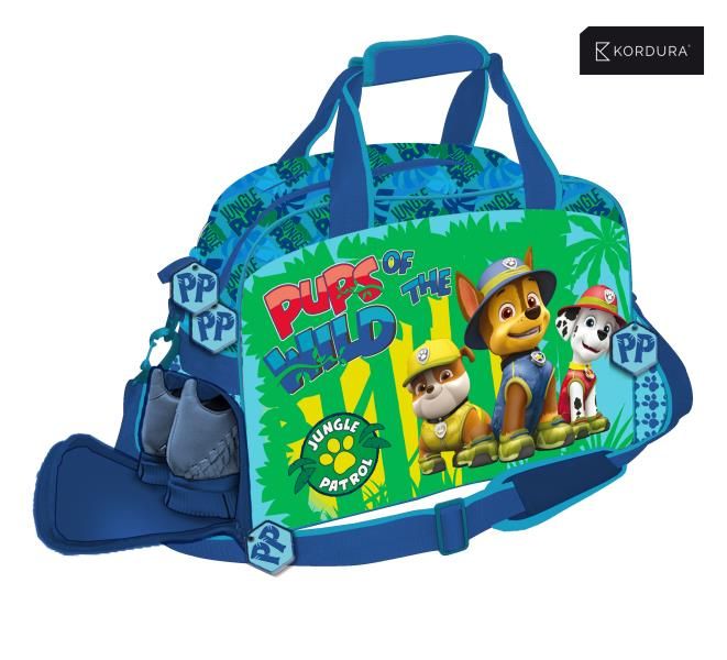 Bolsa de deporte Retro Kordura 31x51x27cms. Paw Sk