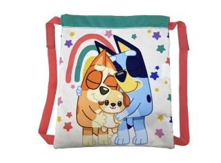 MOCHILA SACO BLUEY - RAINBOW
