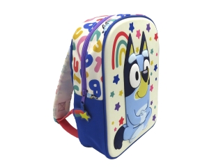MOCHILA 30CM EVA 3D BLUEY - RAINBOW