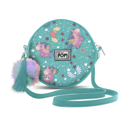 [32510K] OHMYPOP BOLSO REDONDO MAGIC TURQUES