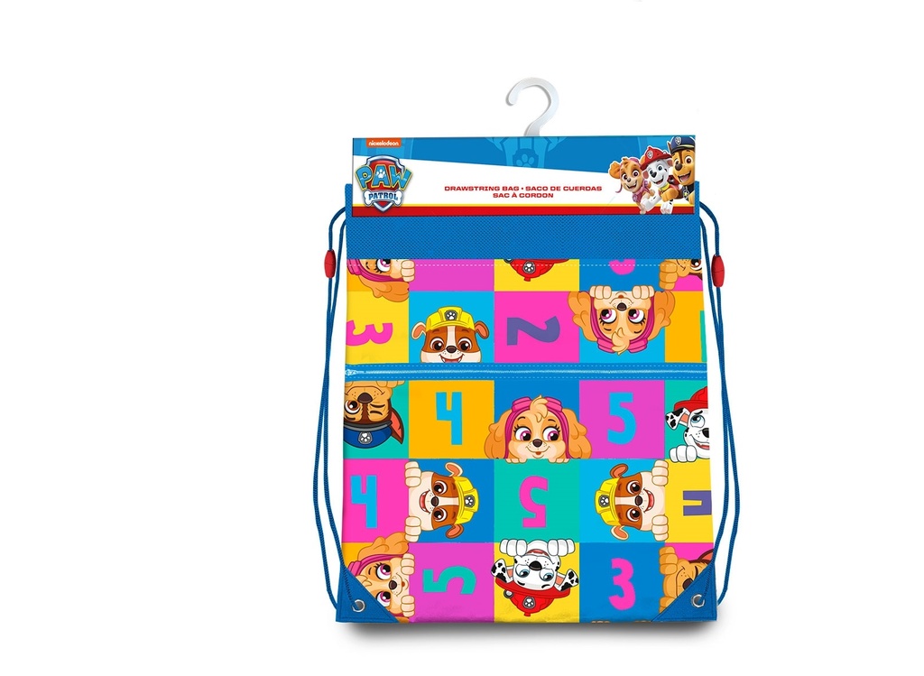 [PW19892] GYM BAG 40X30 CM PAW PATROL
