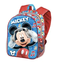 [243] MICKEY INFANTIL Mochila 3D Pq Music