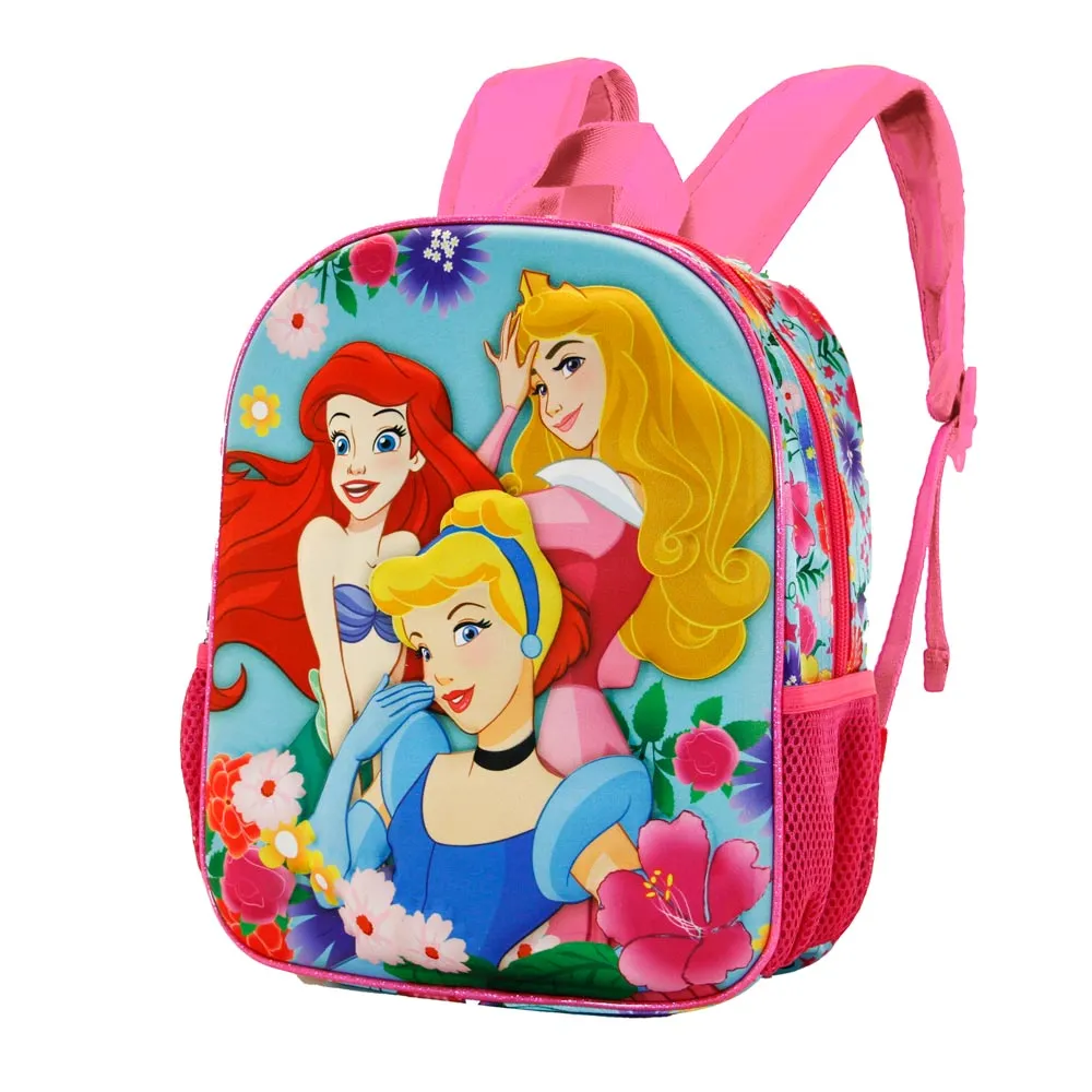 [3275] PRINCESAS Mochila 3D Pq Flowers