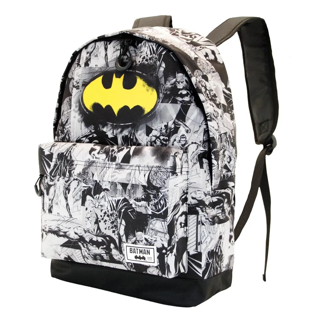 [3355] BATMAN Mochila HS FAN B/N