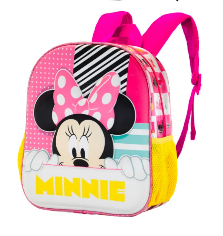 [4244] MINNIE MOCHILA 3D PQ CURIOUS
