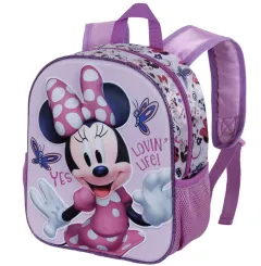 [4867] MINNIE Mochila 3D Pq Butterfli