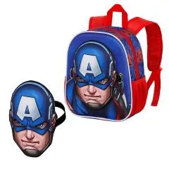 [5637] CAPITAN AMÉRICA Mochila Mask First