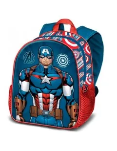 [6917] CAPITAN AMÉRICA Mochila 3D Pq FIRST