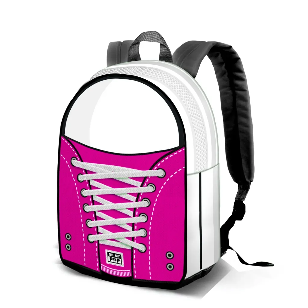 [7214] OMP!MOCHILA SNEAKERS FUCSIA