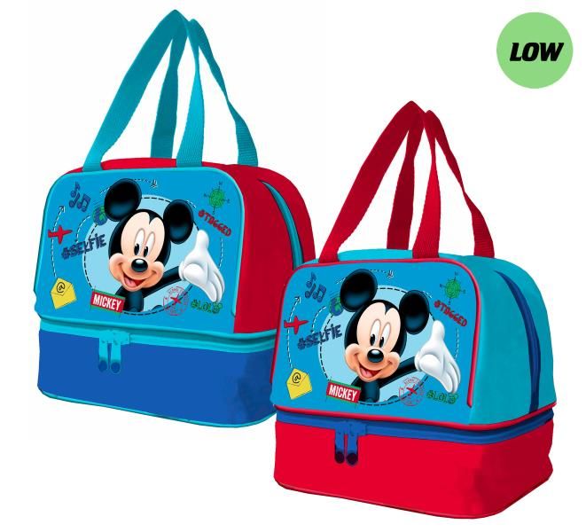 Portamerienda con base 20x18,5x14,5 cms. Mickey
