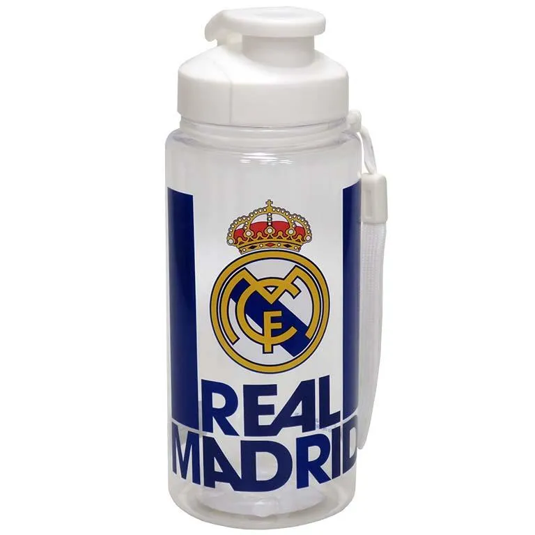 [B-55-RM] BOTELLA TRANSLUCIDA 550ML R.MADRID