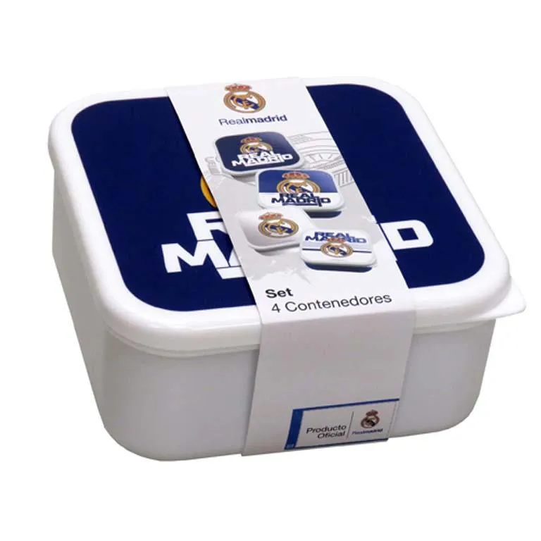 [LB-11-RM] SET 4 CONTENED.EN 1 R.MADRID