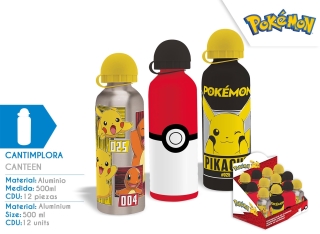 [PK0001] BOTELLA POKEMON KIDS