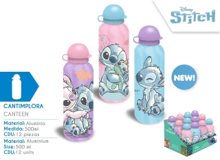 CANTIMPLORA ALUMINIO STITCH 500ML