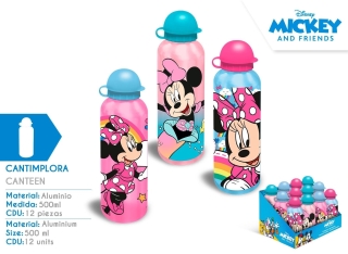 CANTIMPLORA ALUM MINNIE SURTIDO 500ML