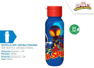 BOTELLA 500 ML SPIDEY