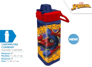 [843396] CANTIMPLORA PP CUADRADA SPIDERMAN