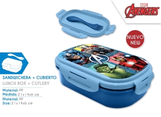 SANDW RECTAN C.CUBIERTO AVENGER