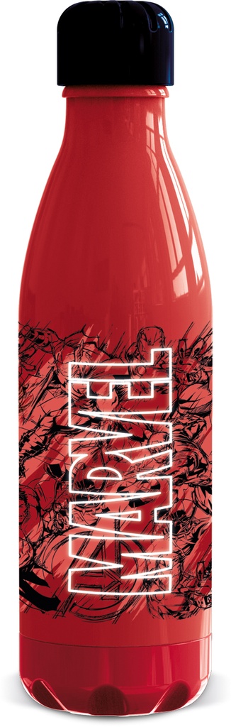 St Botella Pp Daily Grande 660 Ml Marvel  Pattern Young Adult